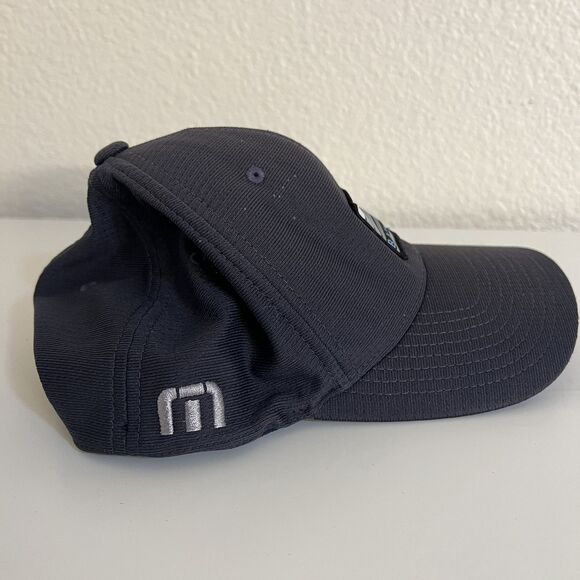 Travis Matthew Bay Club Cap 1977 Golf Hat Grey Black READ - Picture 4 of 4